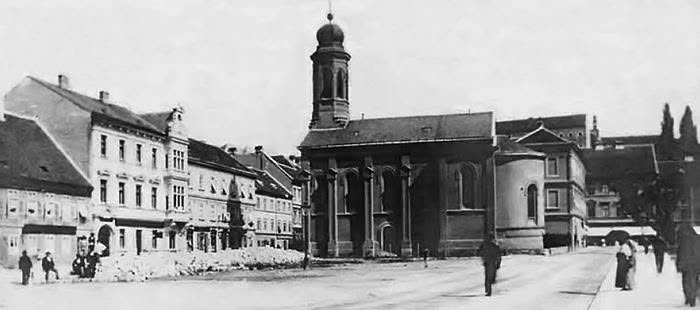 Trg Petra Preradovića 1897. godine
